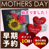 2016年今年の母の日ギフトフラワーアレンジメント特集